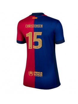 Barcelona Andreas Christensen #15 Replika Hemmakläder Dam 2024-25 Kortärmad